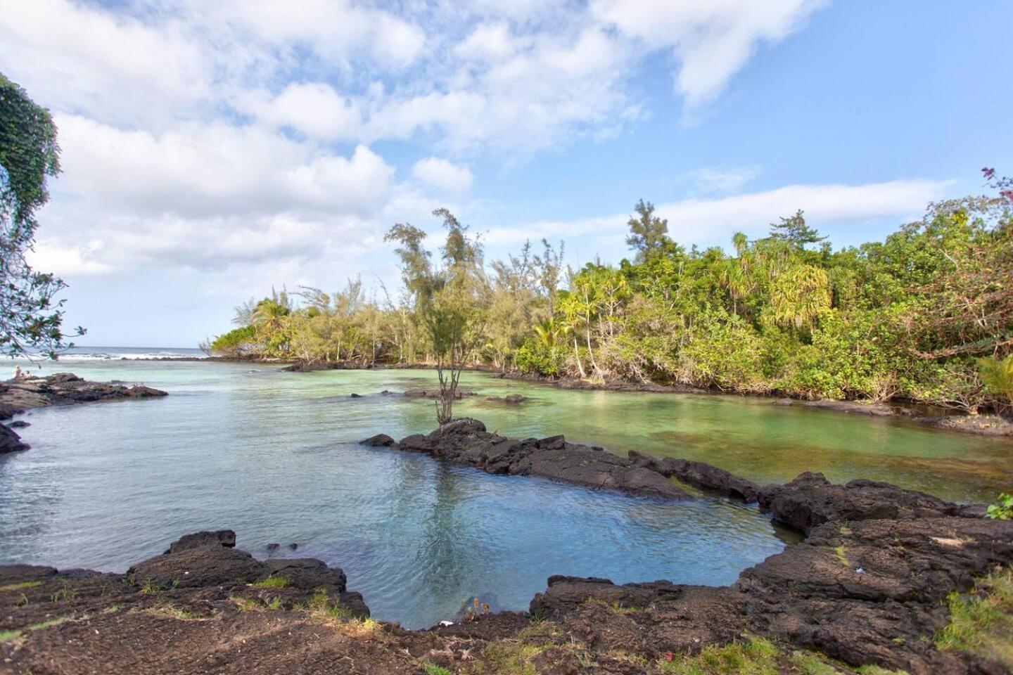 Ocean View Mauna Loa Shores Kai Ekahi #201 Next To Carlsmith Beach Park Hilo Hi Exteriör bild